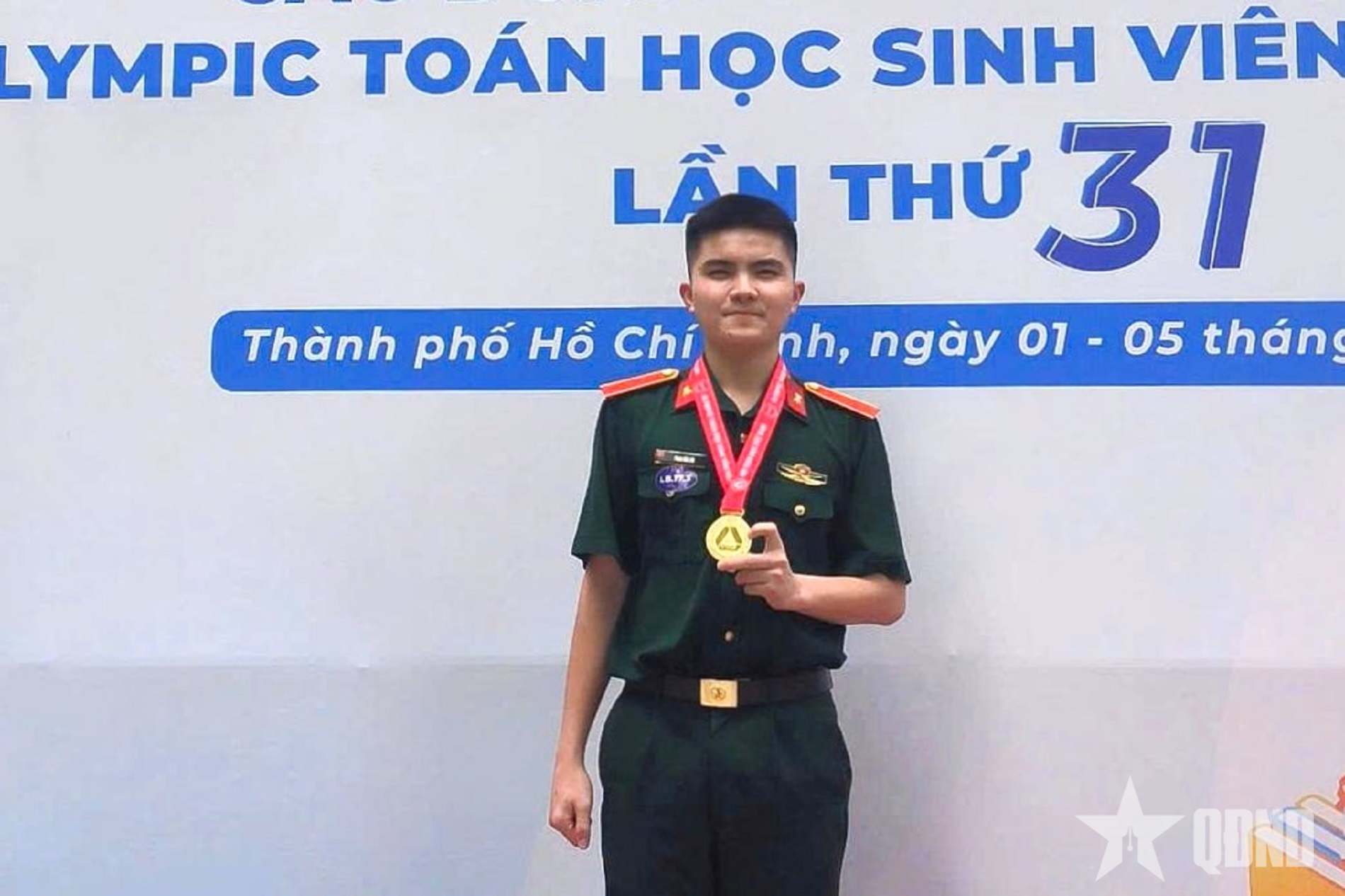 Trung sĩ Phan Văn Lưu chinh phục thành tích cao từ niềm say mê toán học